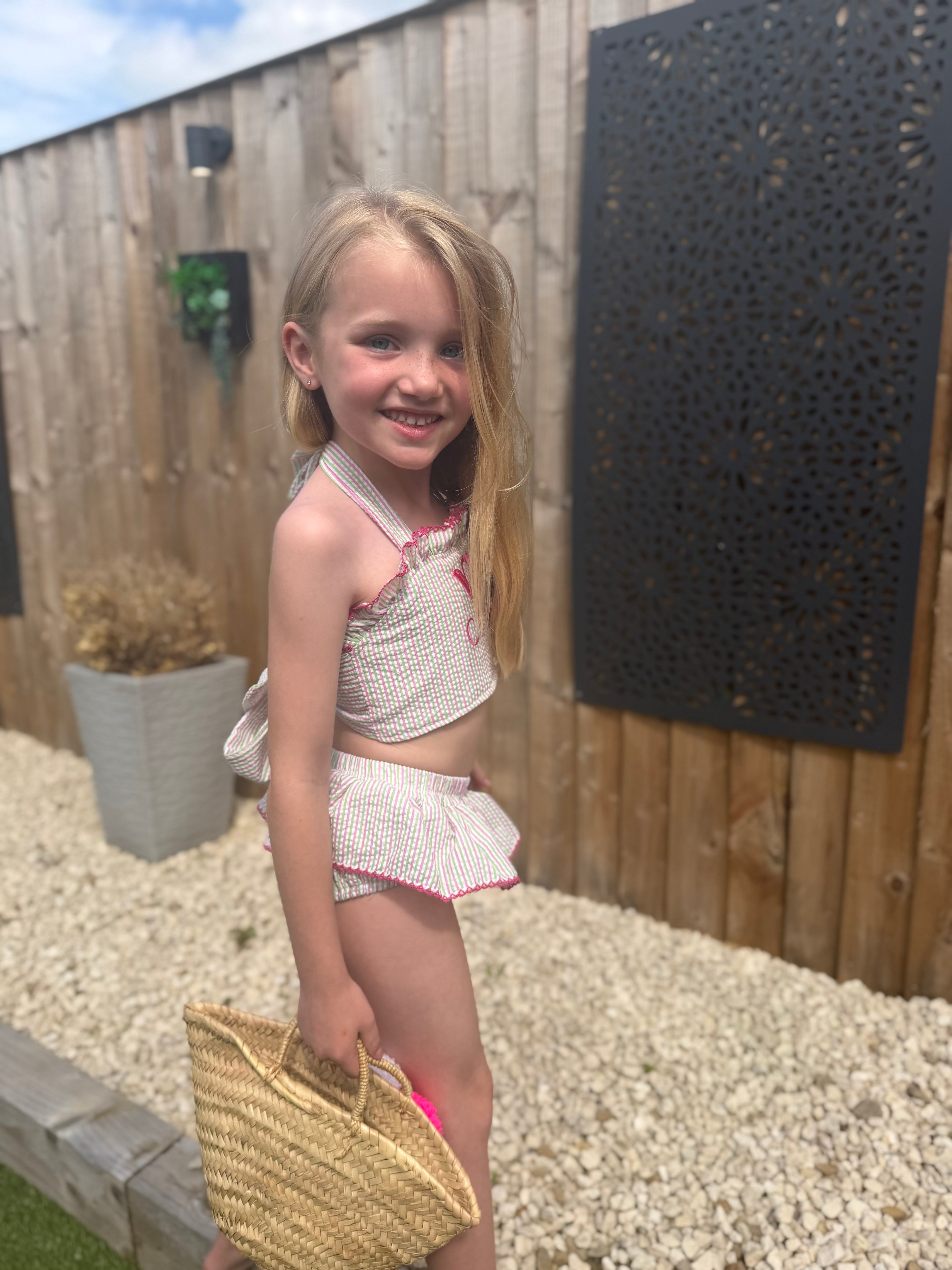 Candy Stripe Swimwear