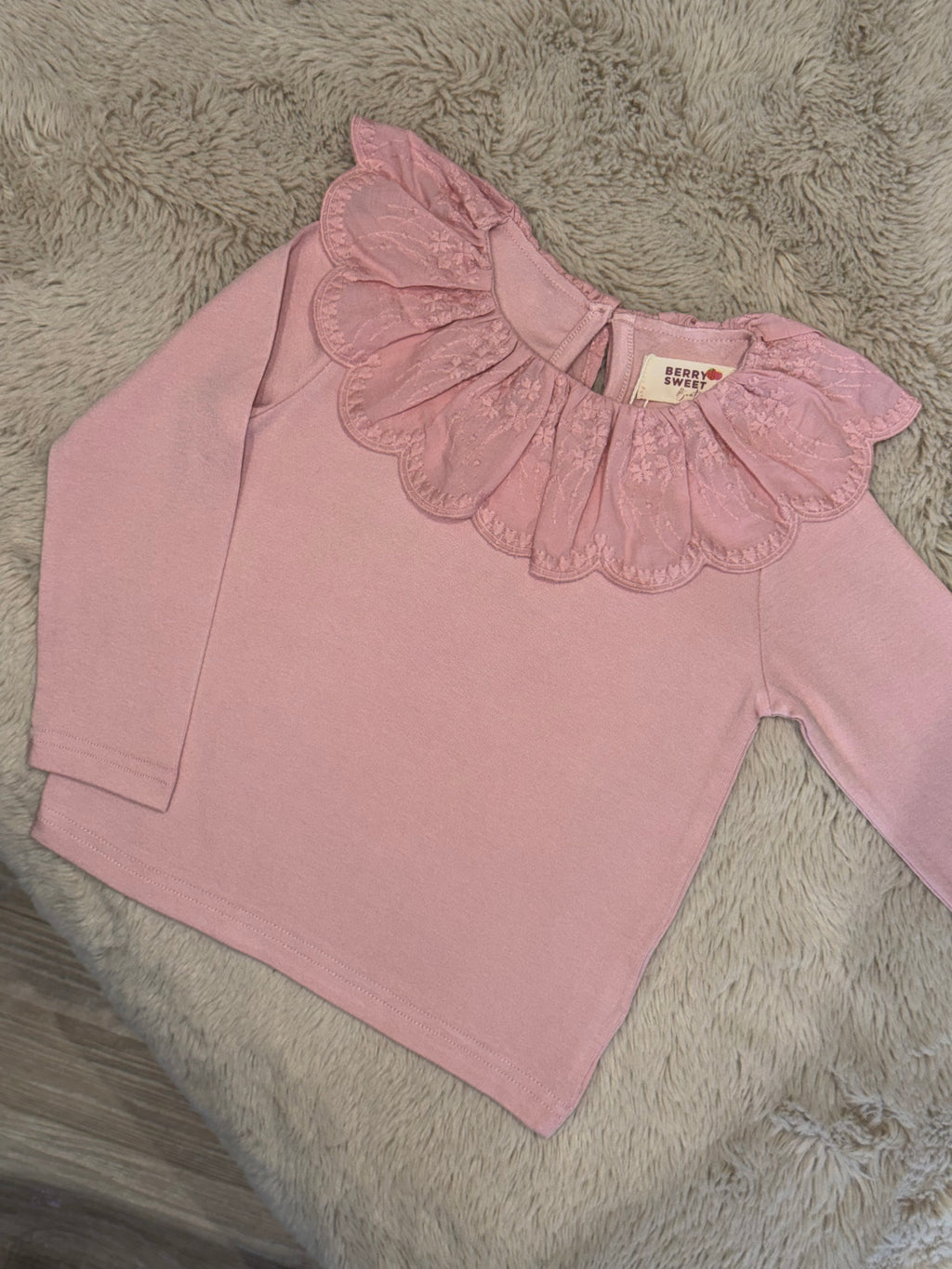 Set of 2 Scallop Detailed Collar shirts