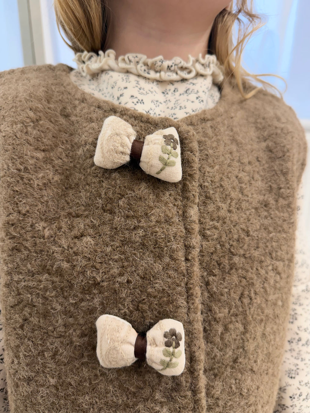 Floral Shirt and Matching Gilet Set