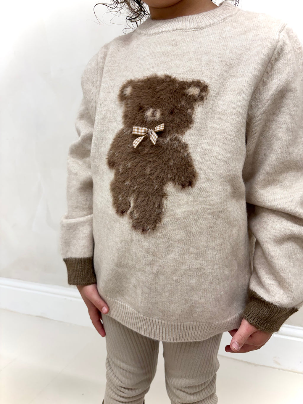 Teddy Jumper & Leg Warmer Set