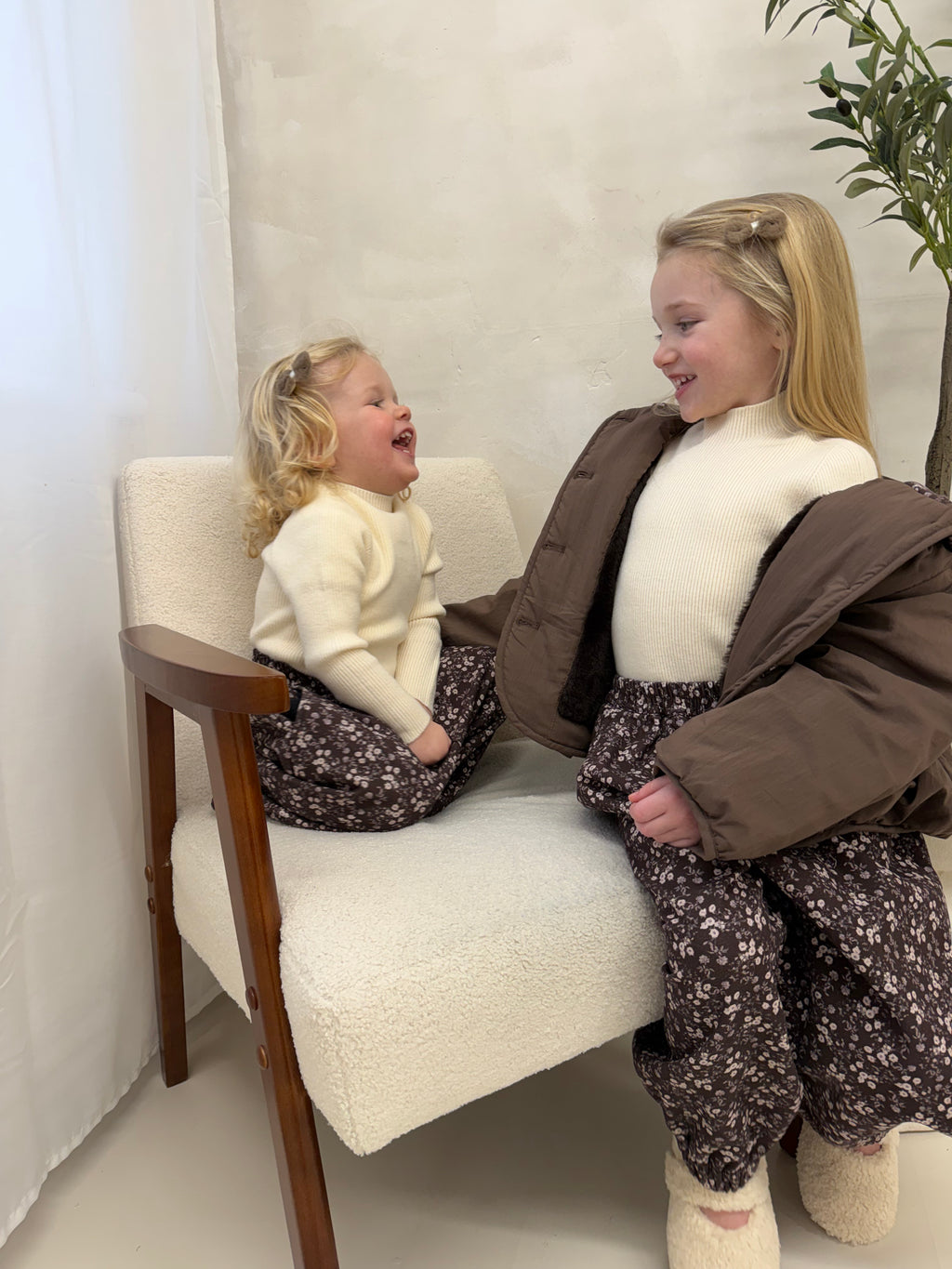 3 Piece Floral Coat Set