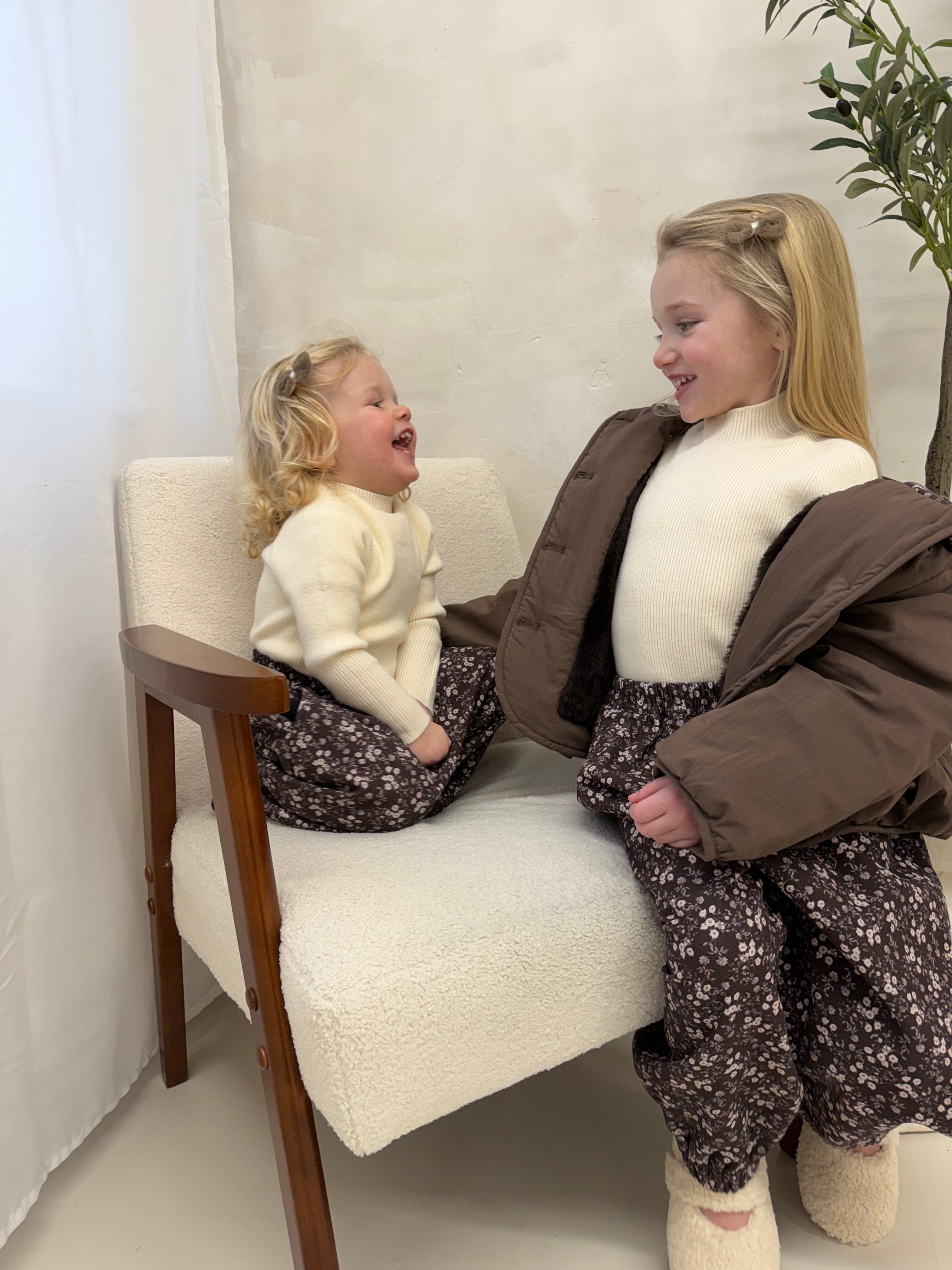 3 Piece Floral Coat Set