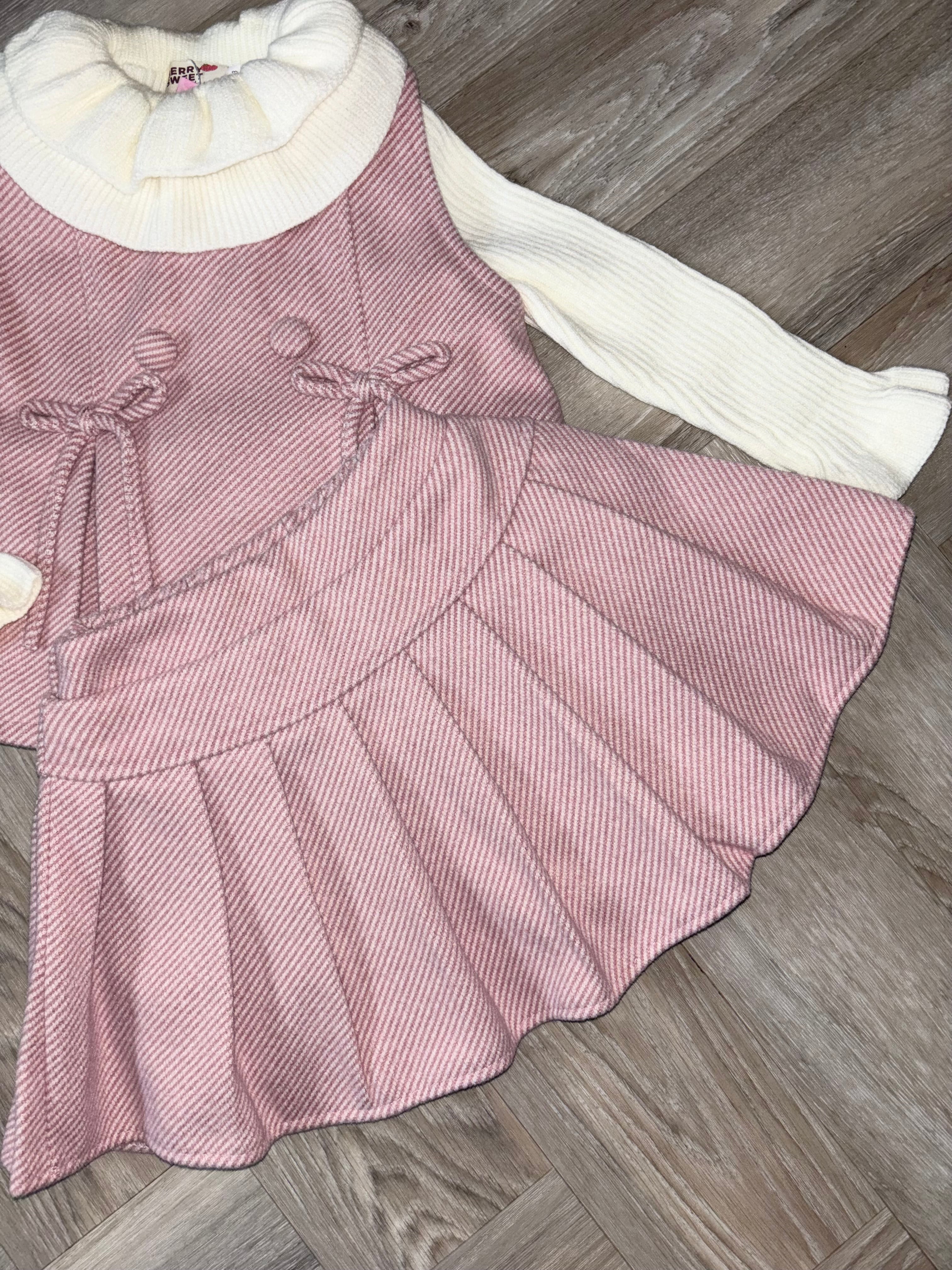 Pink Lined 3 Piece Set