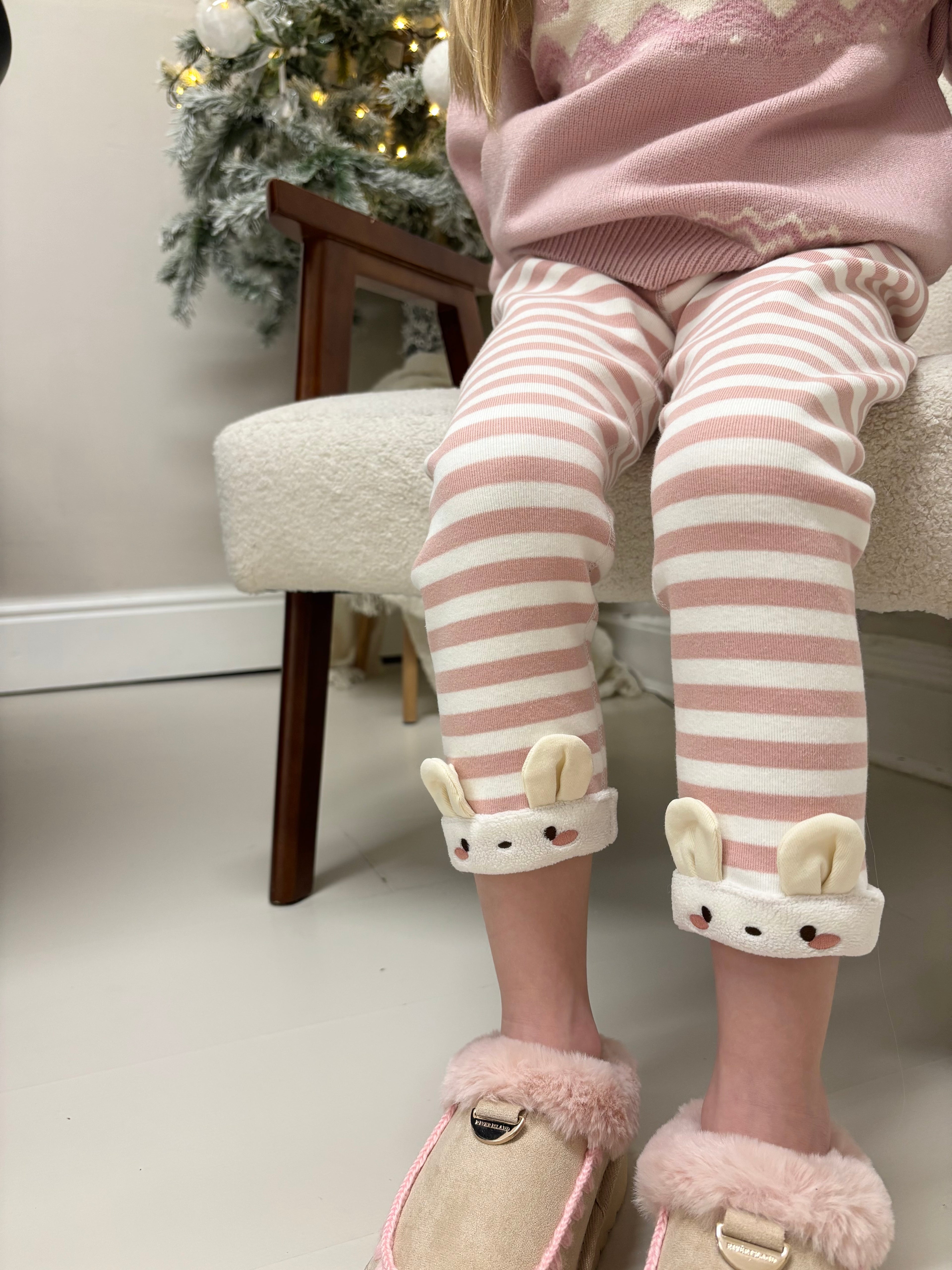 Pink Rabbit Jumper Set