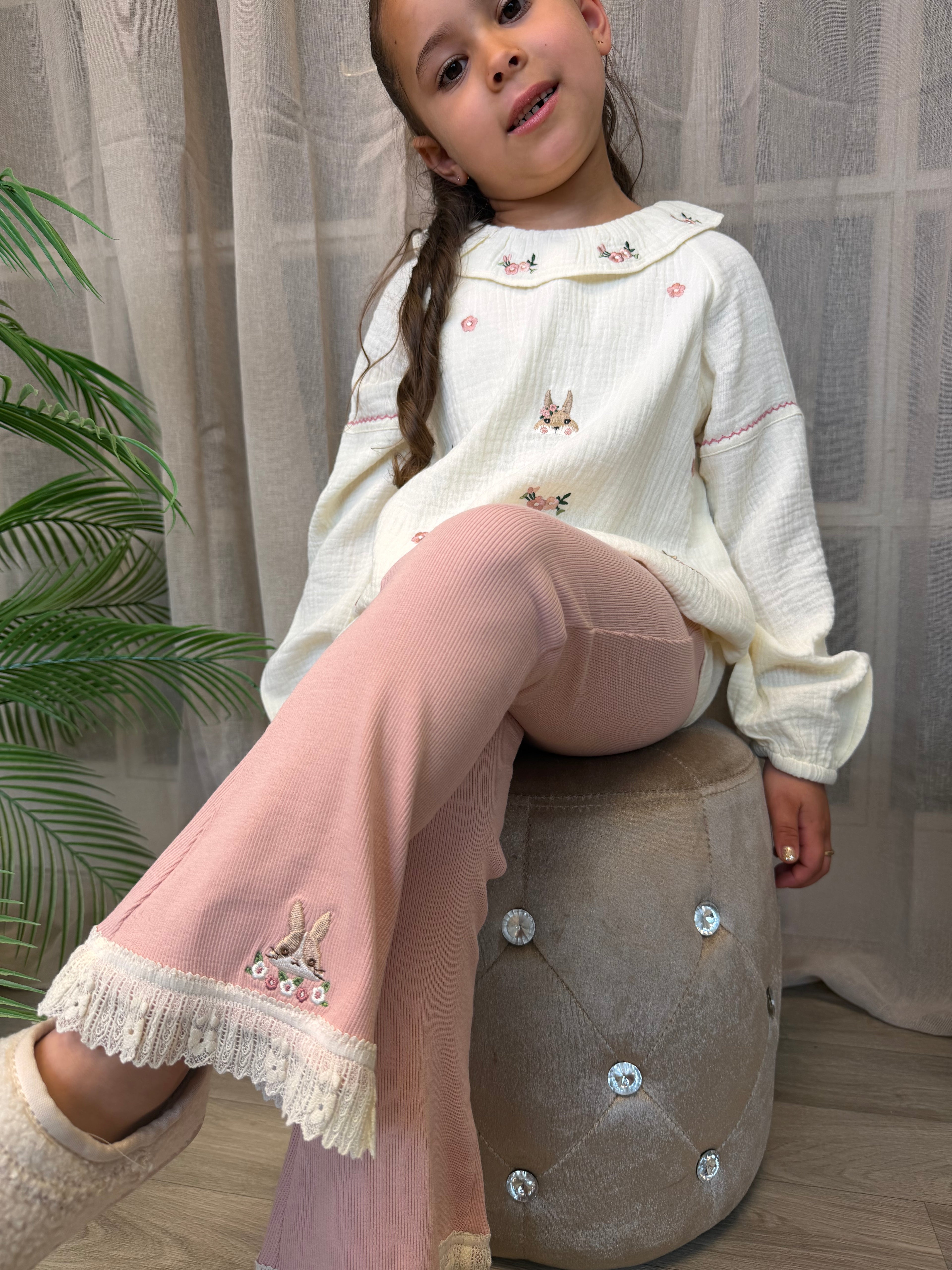 Bunny Shirt and Trouser Set