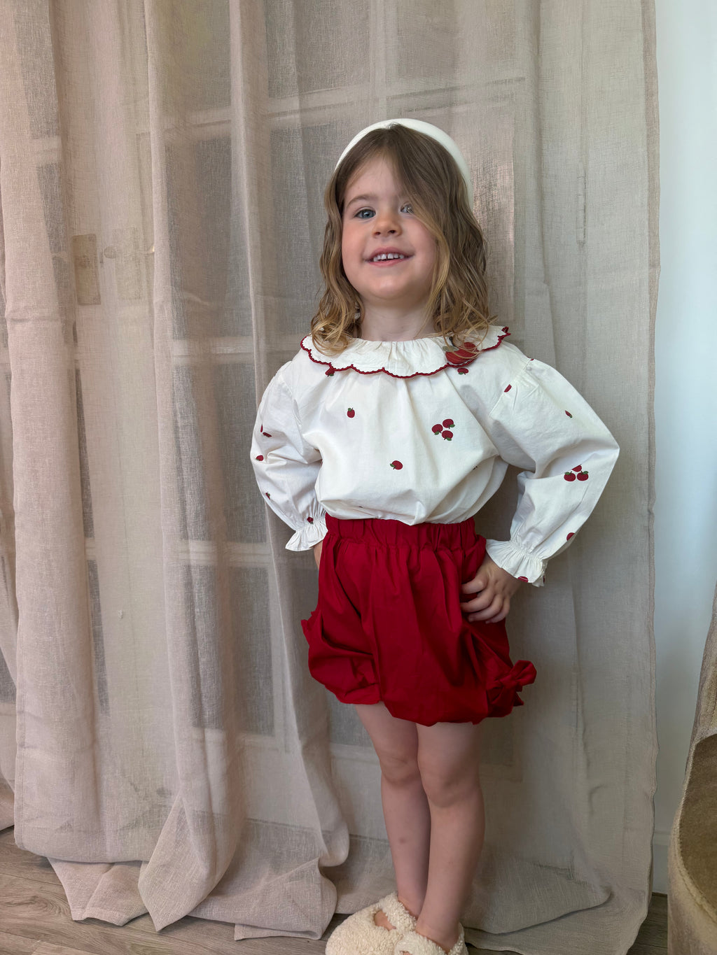 Apple Shirt & Jam Pant Set