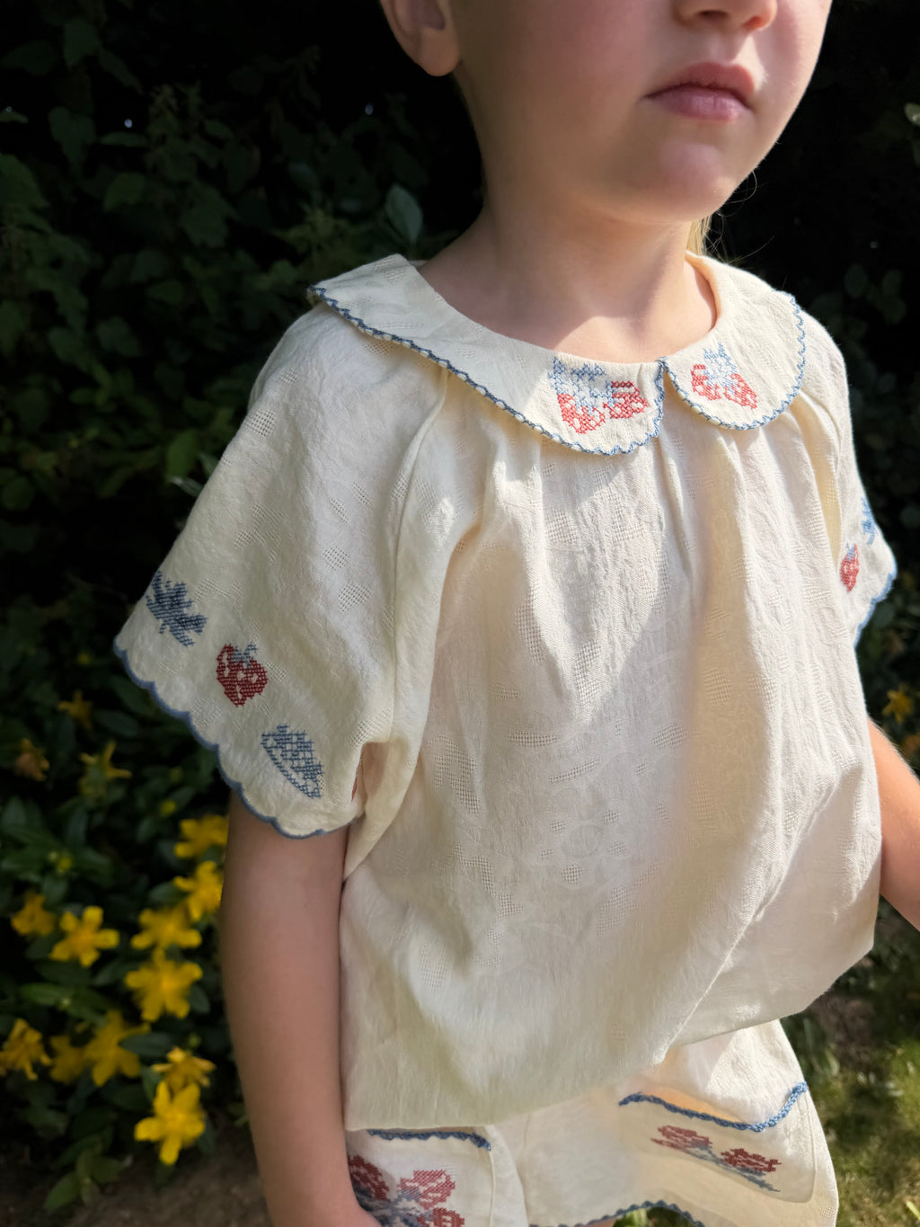 Strawberry Linen 2 Piece Set