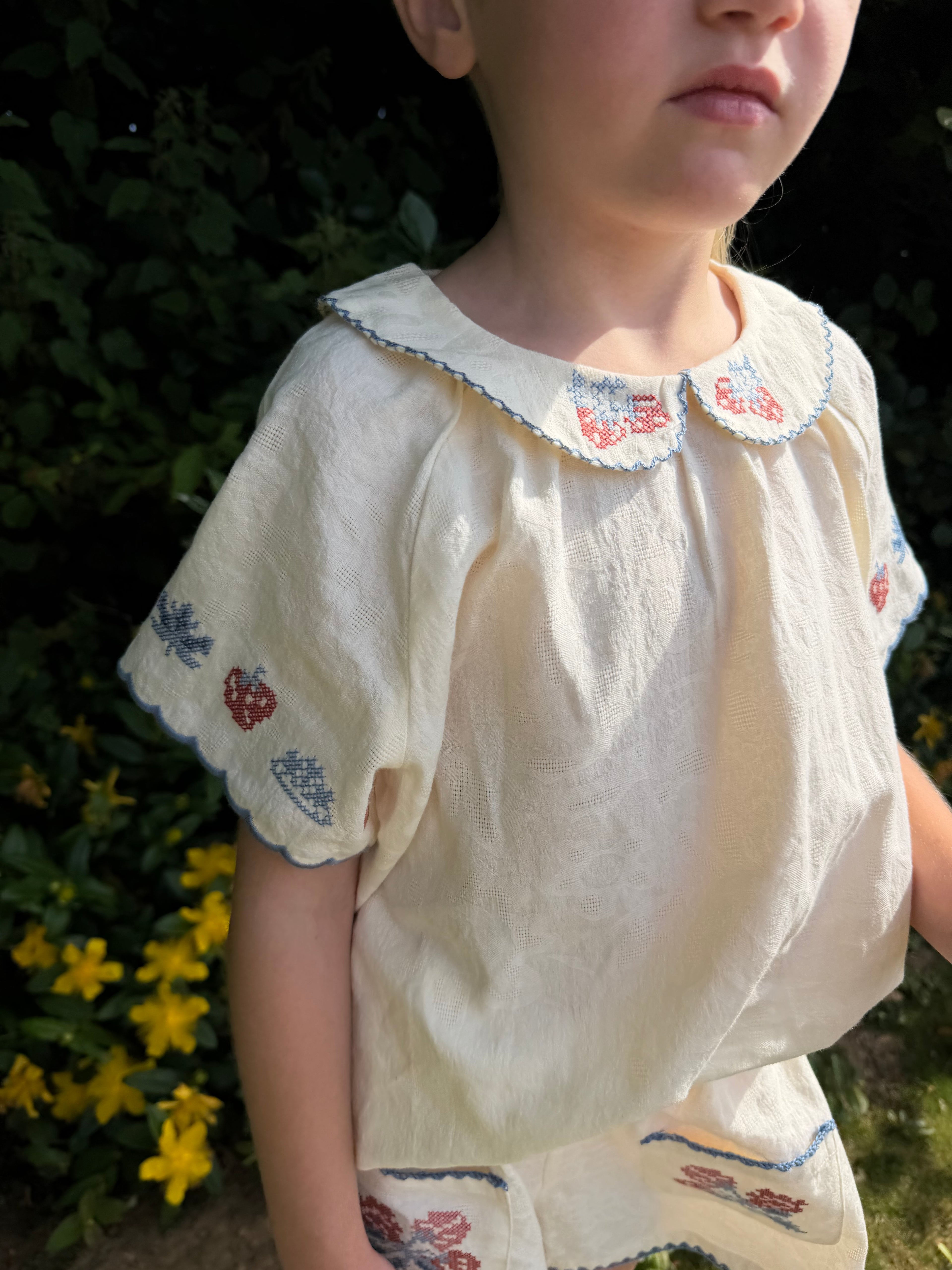 Strawberry Linen 2 Piece Set