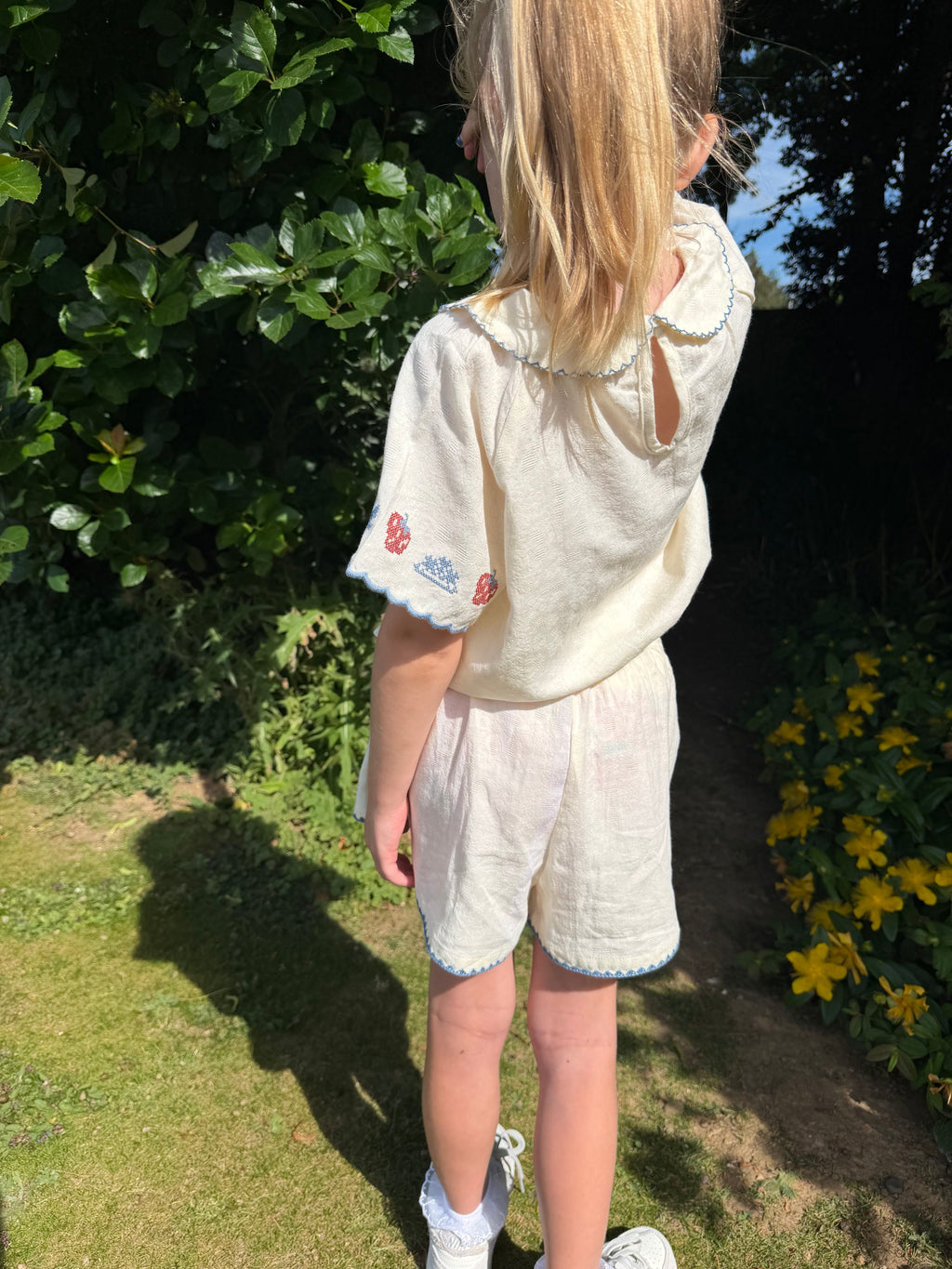Strawberry Linen 2 Piece Set