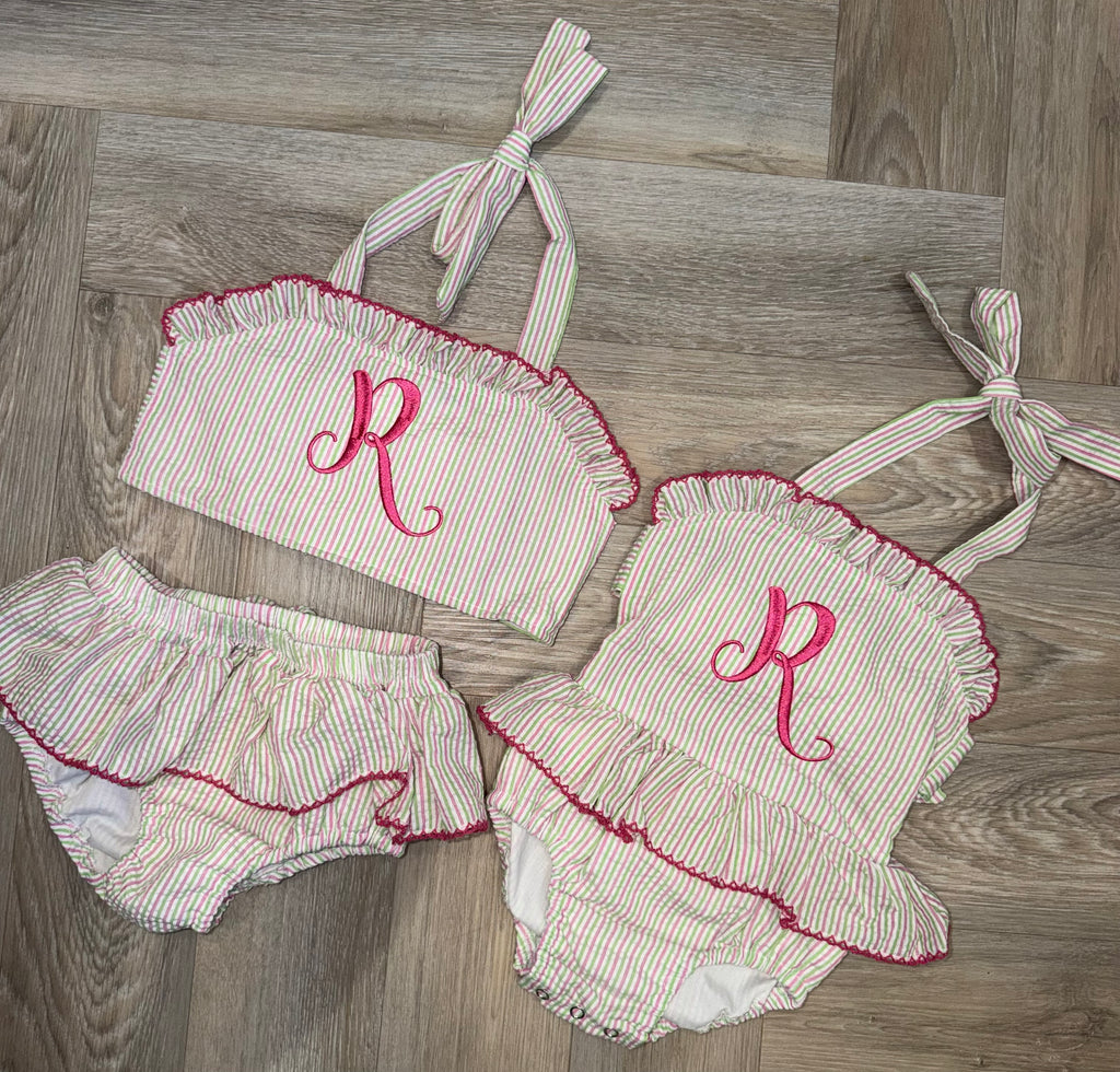 Candy Stripe Swimwear