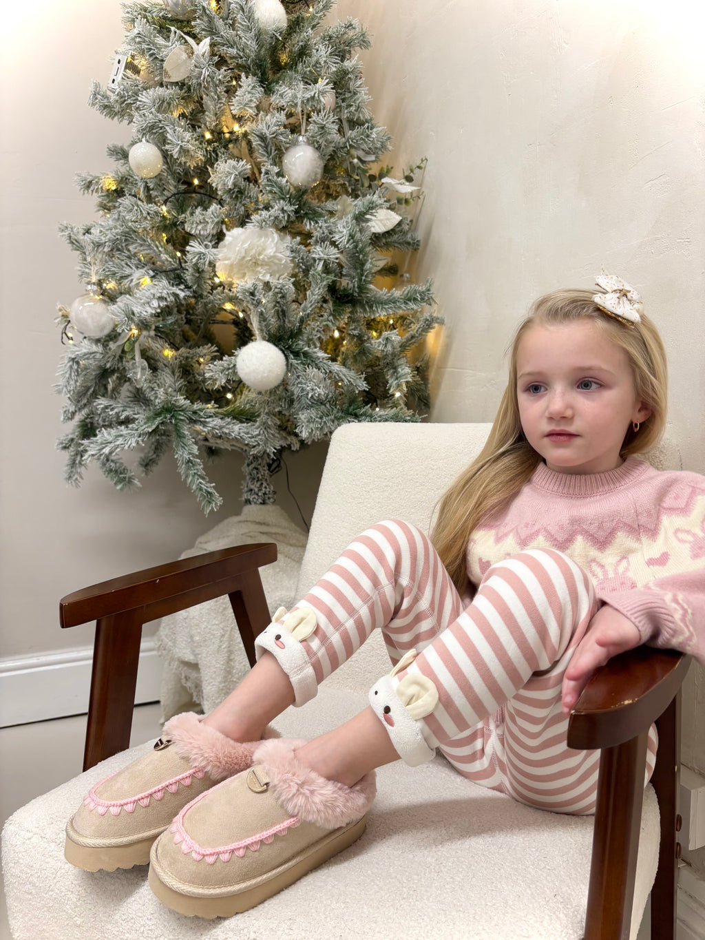 Pink Rabbit Jumper Set