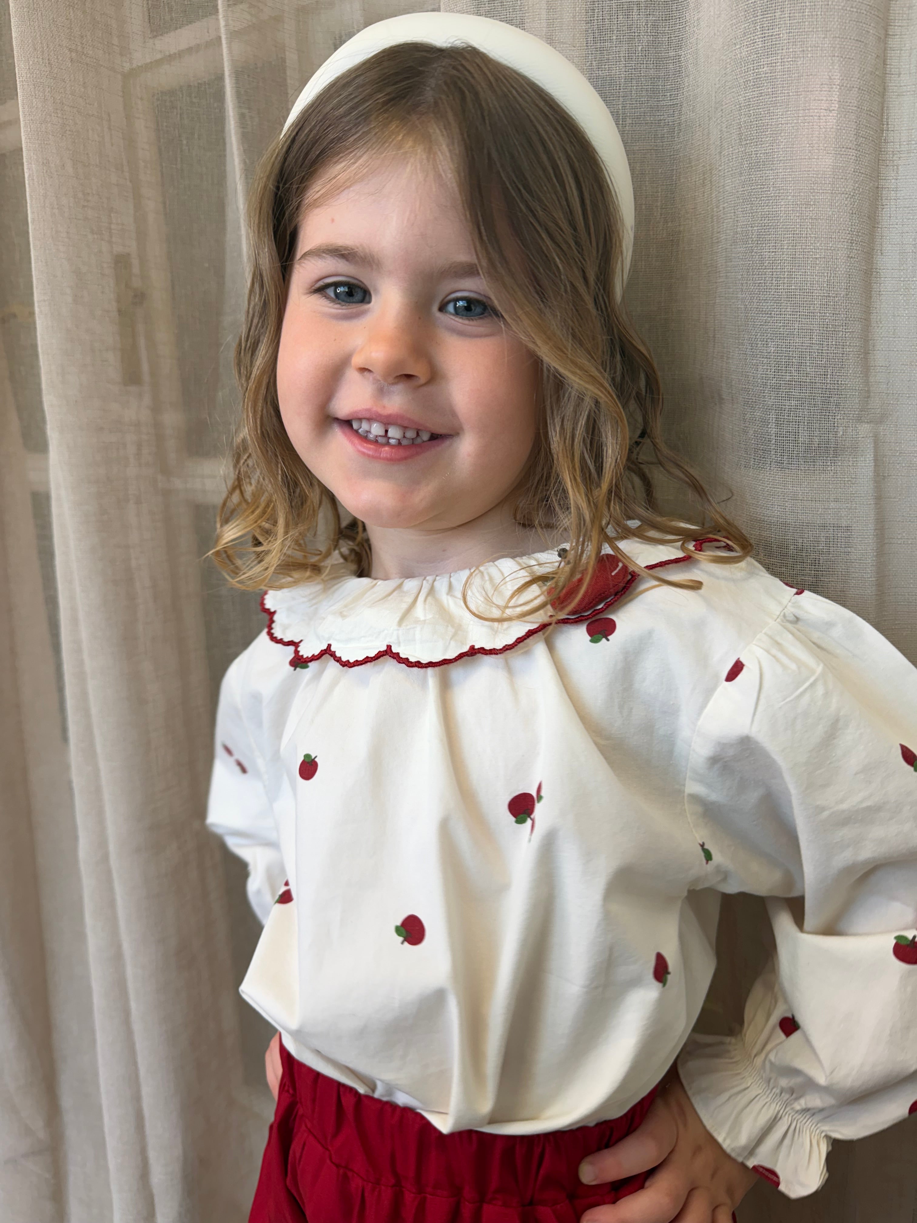 Apple Shirt & Jam Pant Set