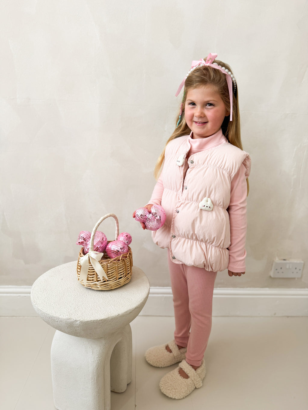 Padded Bunny Gilet 3 Piece Set
