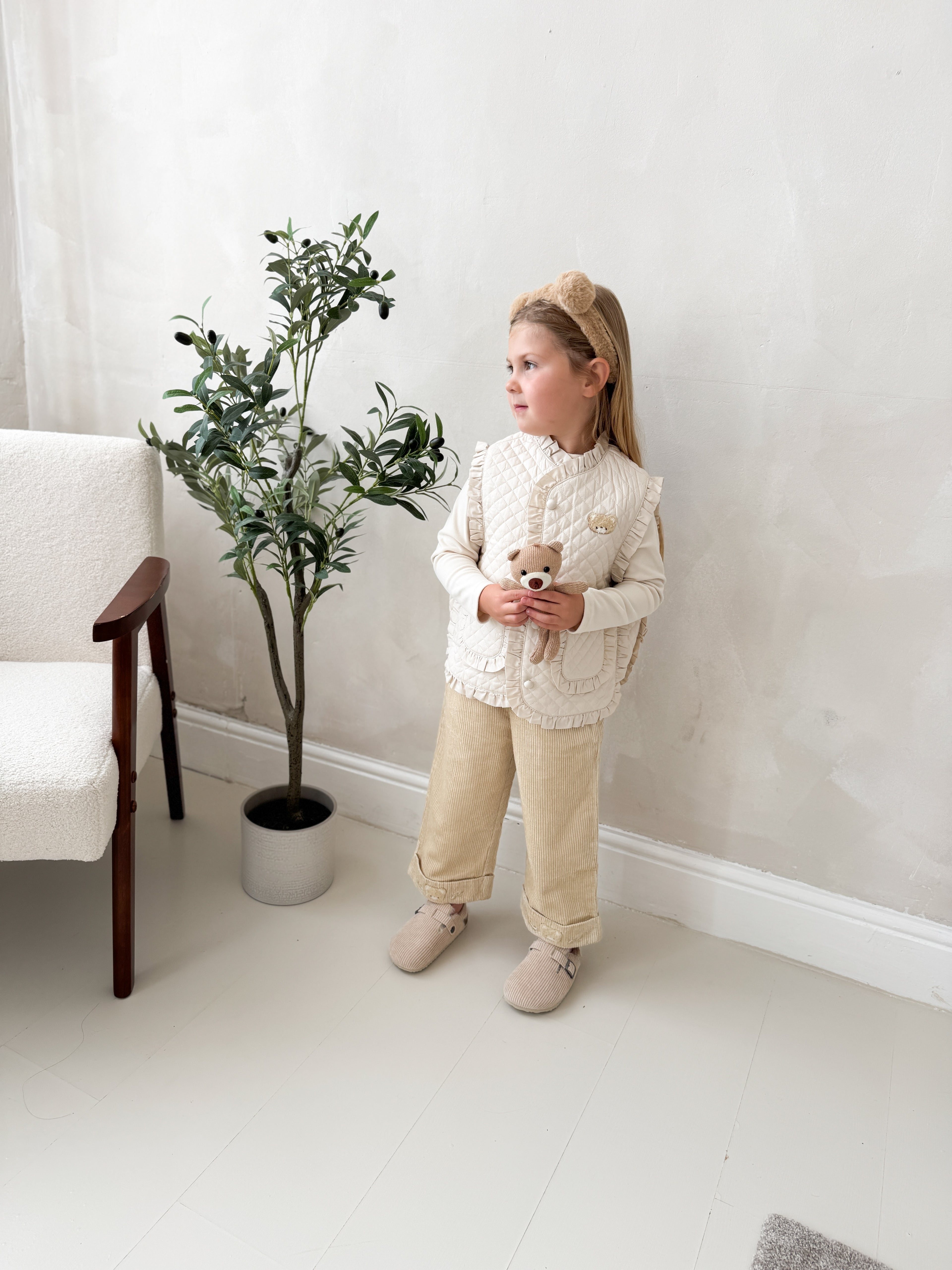 Teddy Corduroy 3 Piece Trouser Set