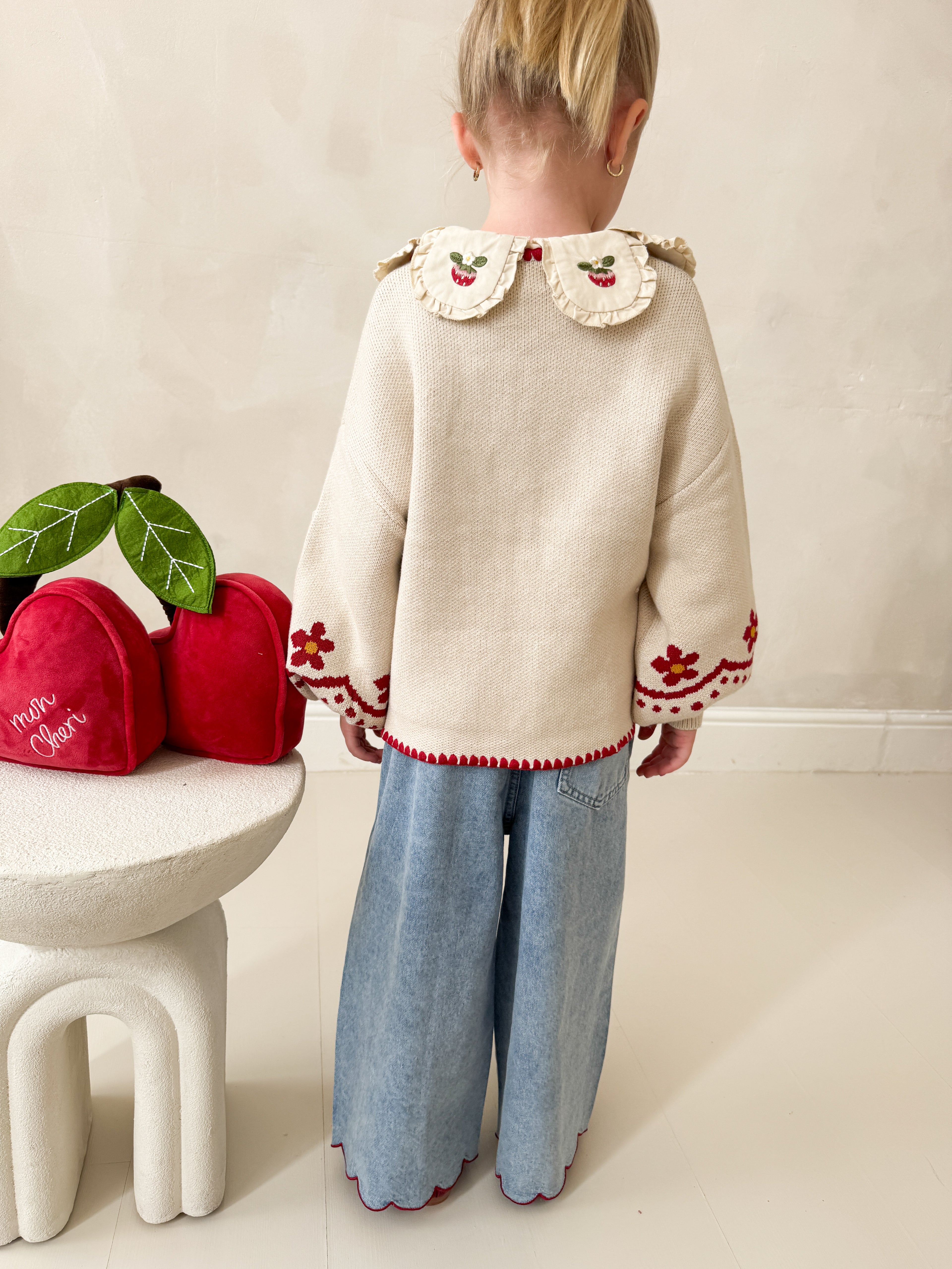 Strawberry Sweet Baby Jean 3 Piece Set