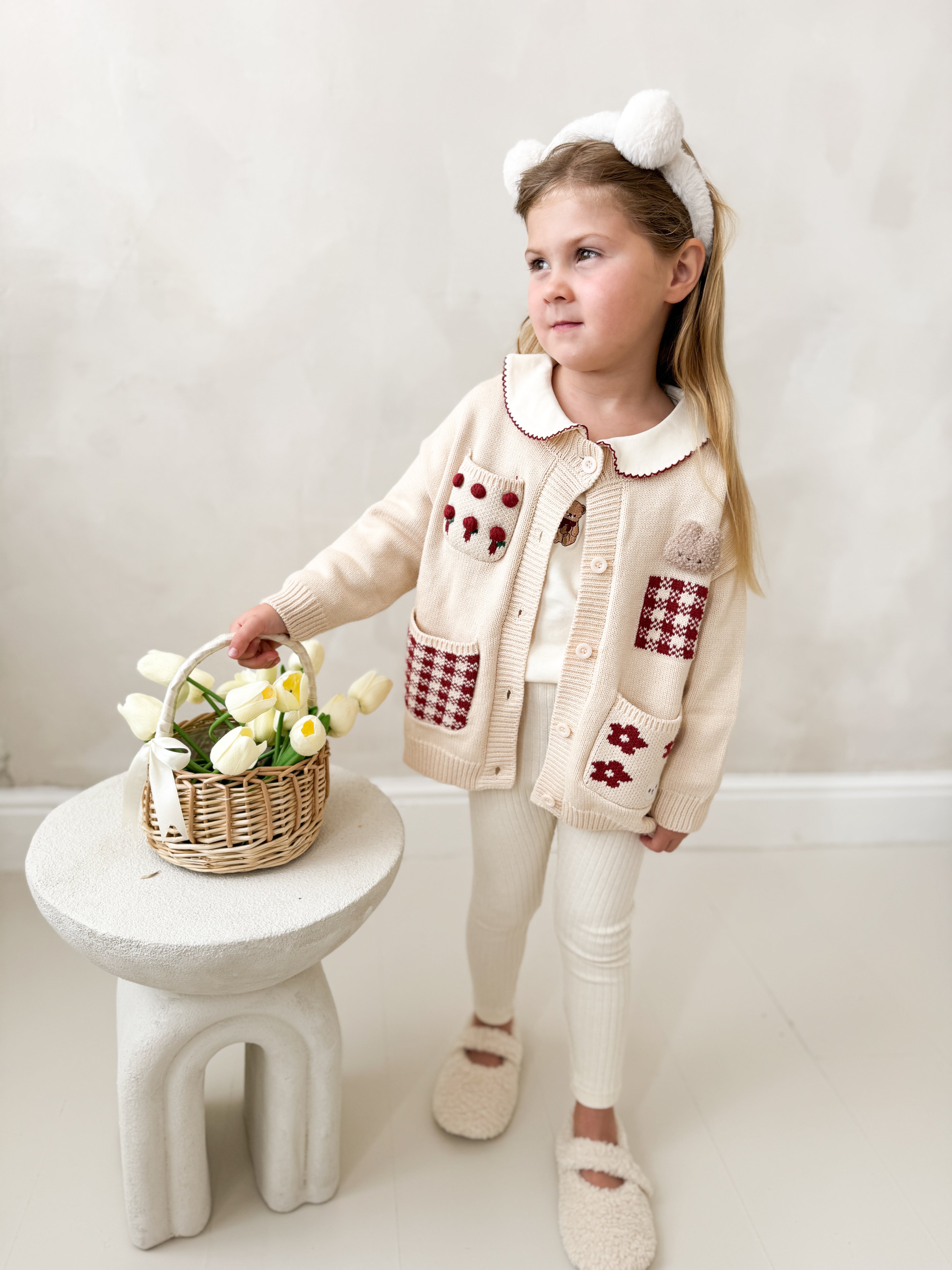 Tartan Teddy 3 Piece Leggings Set