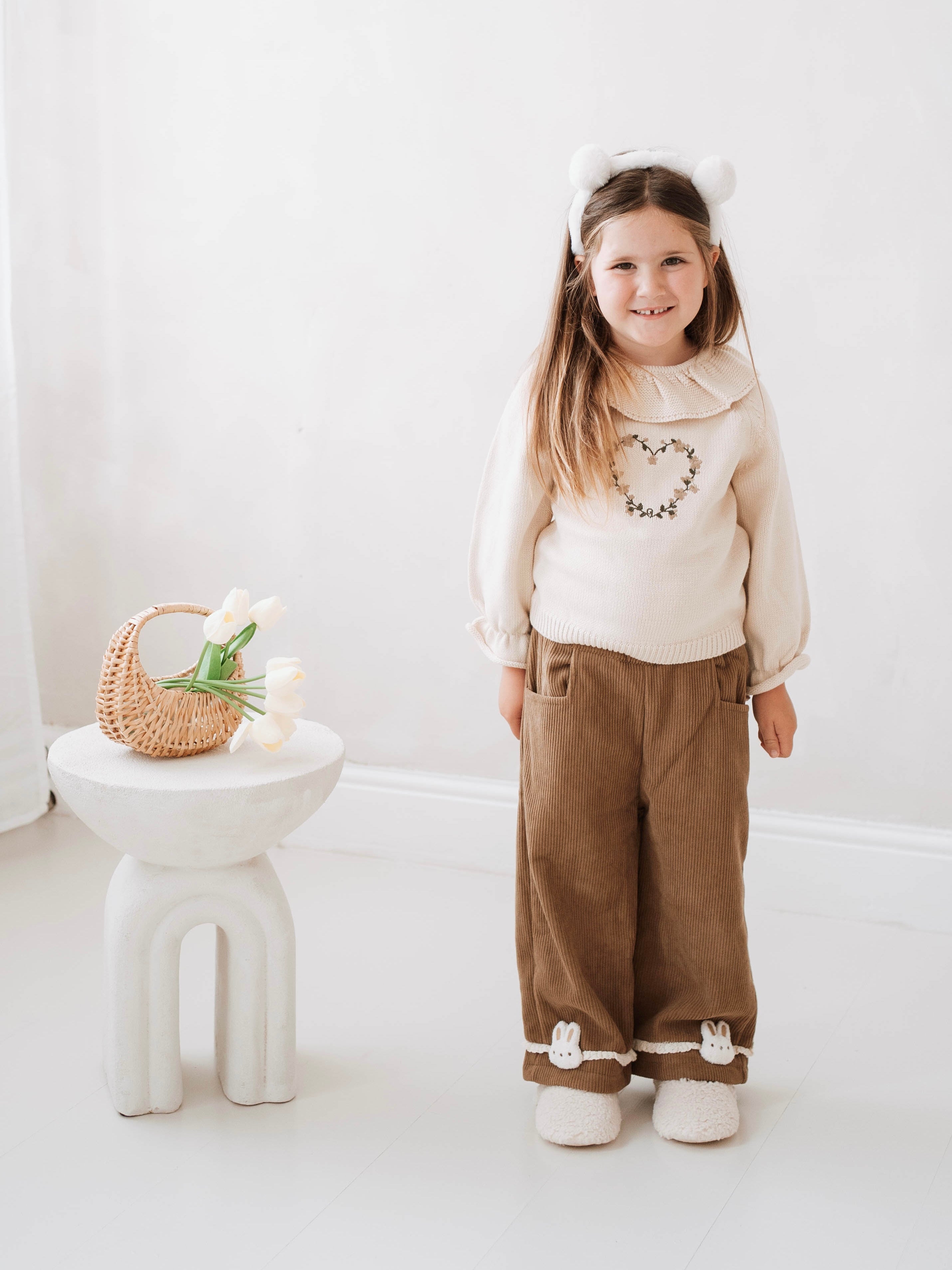Bunny Corduroy Trouser Set