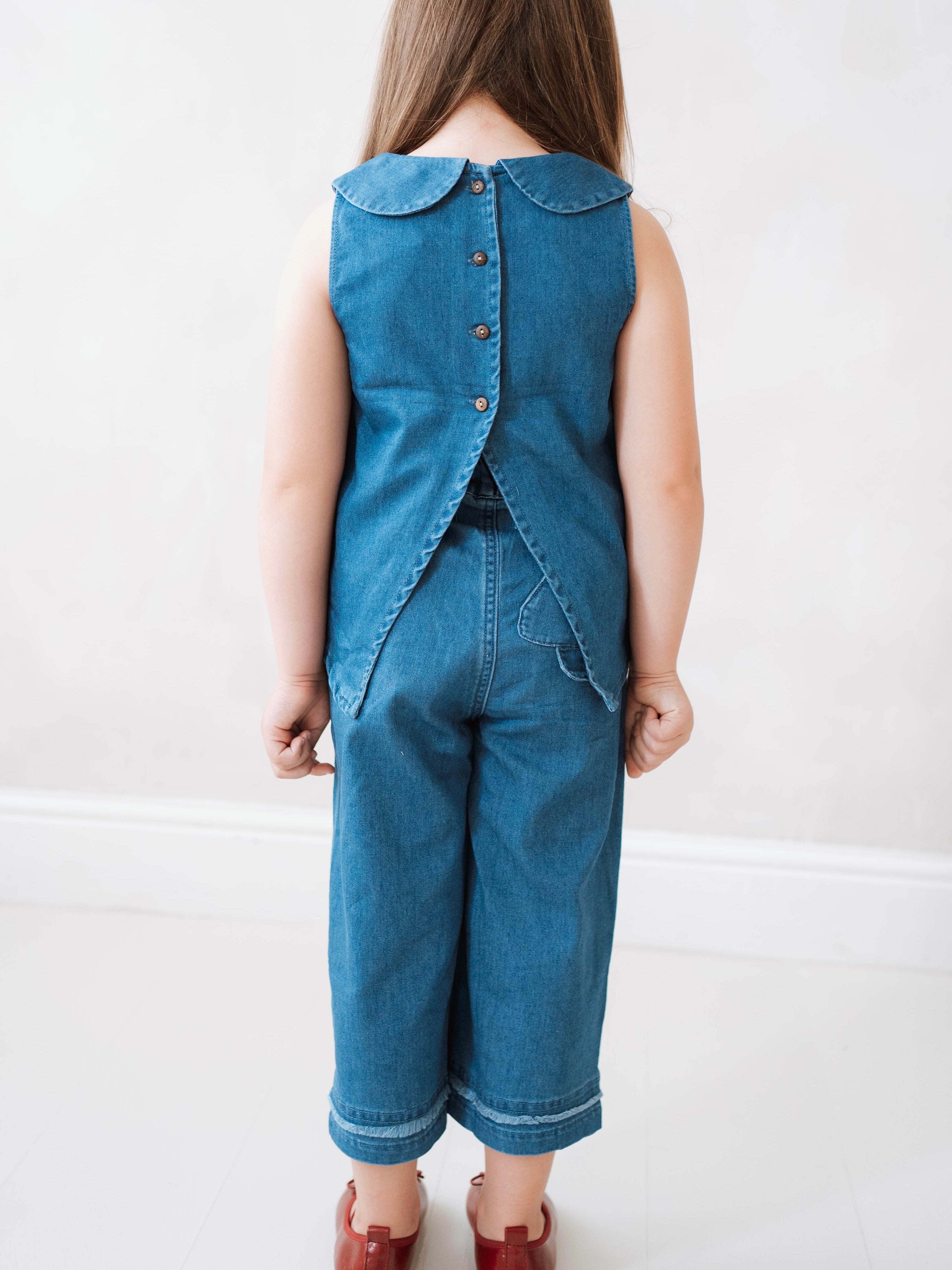 Denim Toadstool Set