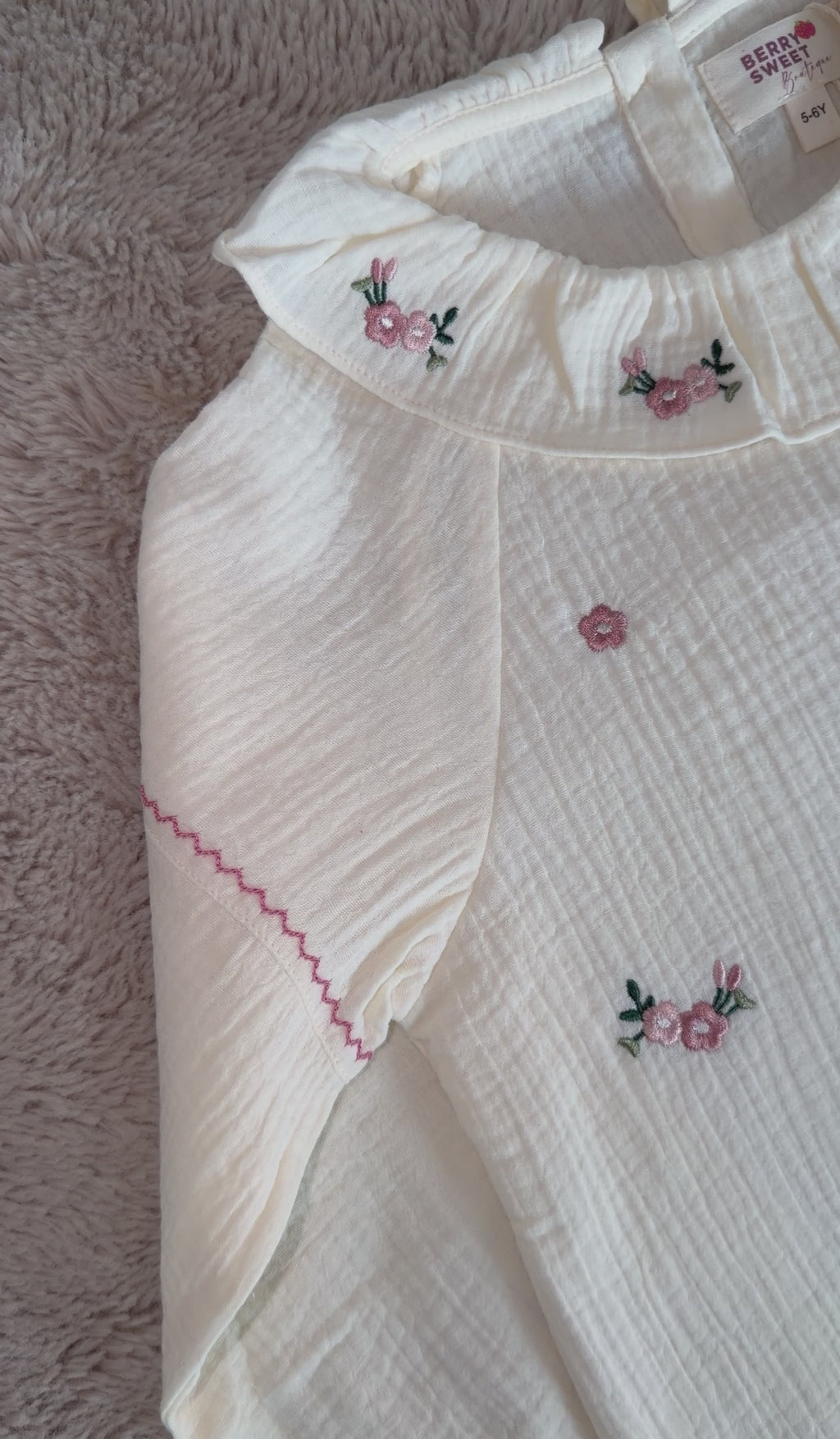 Pink Rabbit Shirt and Leggings Set